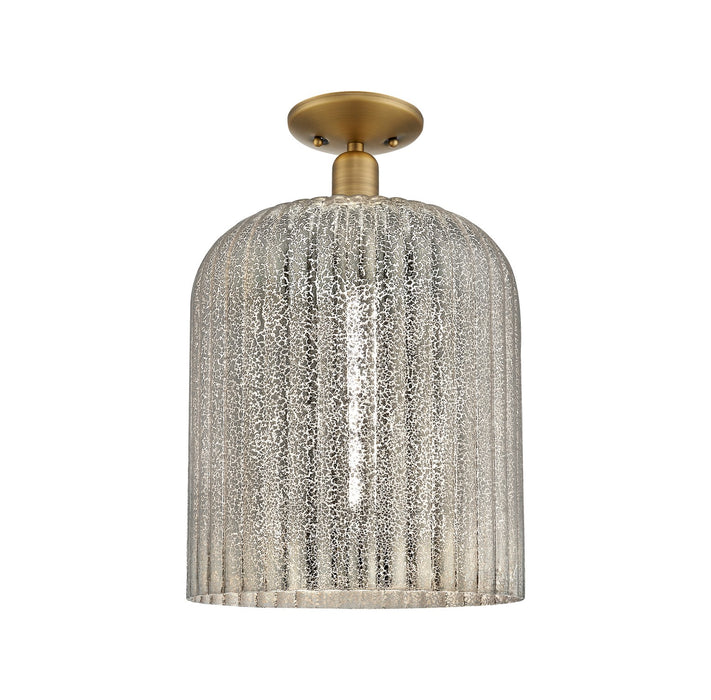 Innovations 716-1C-BB-G559-12ME One Light Semi-Flush Mount, Brushed Brass