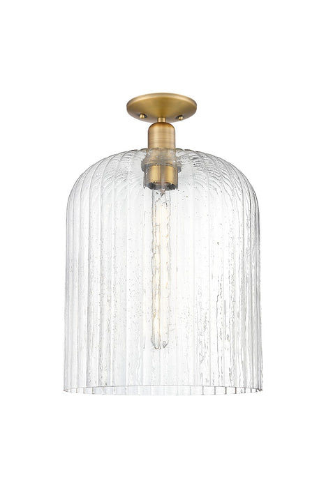 Innovations 716-1C-BB-G559-12SDY One Light Semi-Flush Mount, Brushed Brass