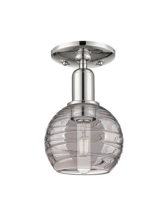 Innovations 716-1C-PN-G1213-6SM One Light Semi-Flush Mount, Polished Nickel