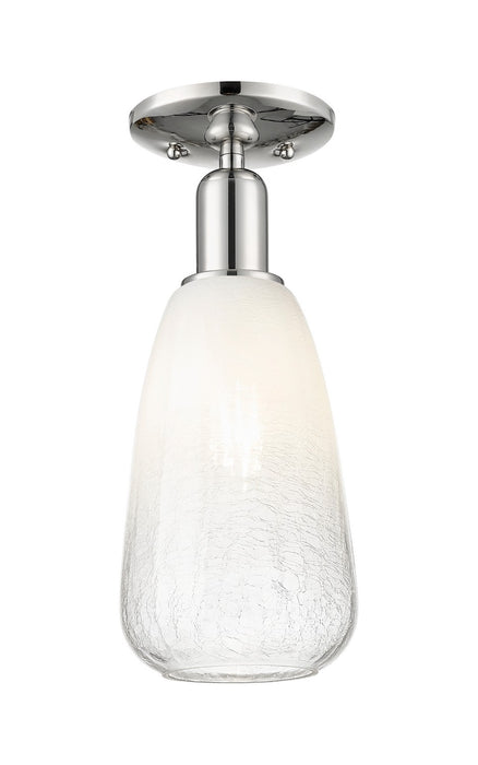 Innovations 716-1C-PN-G480-6OP One Light Semi-Flush Mount, Polished Nickel