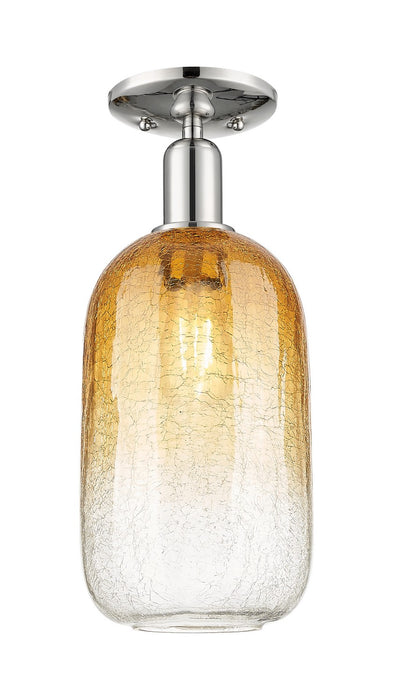 Innovations 716-1C-PN-G482-7AM One Light Semi-Flush Mount, Polished Nickel