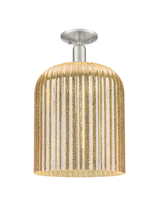 Innovations 716-1C-SN-G559-12ME One Light Semi-Flush Mount, Brushed Satin Nickel