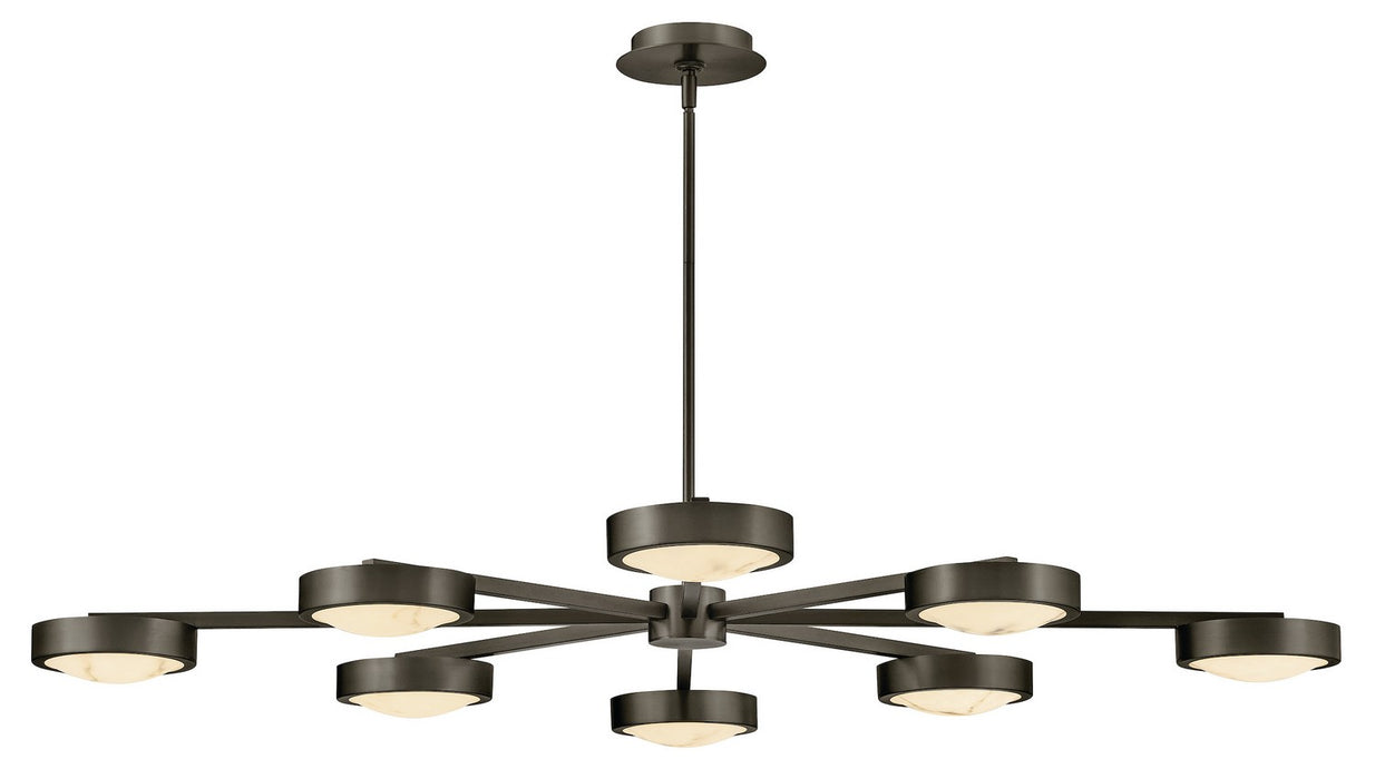 Fredrick Ramond FR31014BX Semi Flush, Black Oxide
