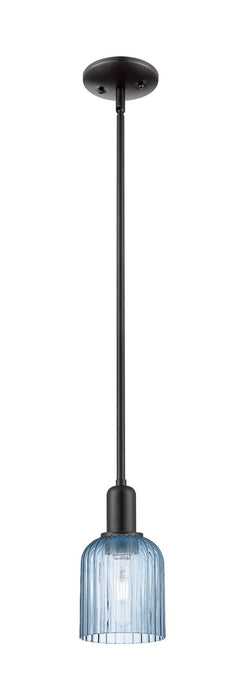 Innovations 716-1S-BK-G559-5BL One Light Pendant, Matte Black