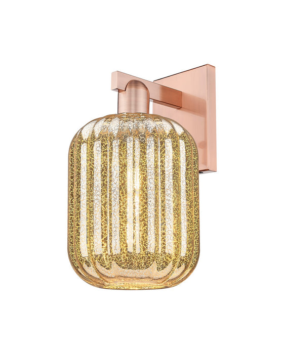 Innovations 716-1W-AC-G460-7ME One Light Wall Sconce, Antique Copper