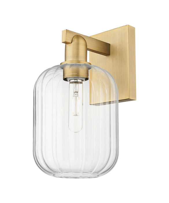 Innovations 716-1W-BB-G460-7CL One Light Wall Sconce, Brushed Brass