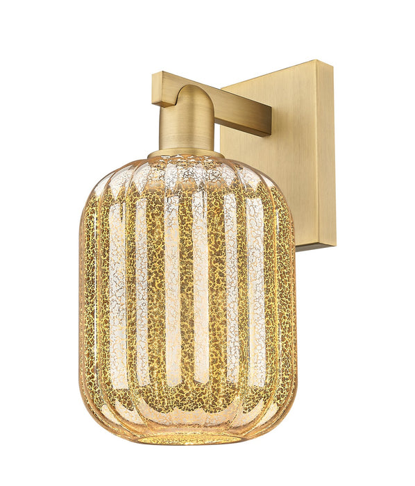 Innovations 716-1W-BB-G460-7ME One Light Wall Sconce, Brushed Brass