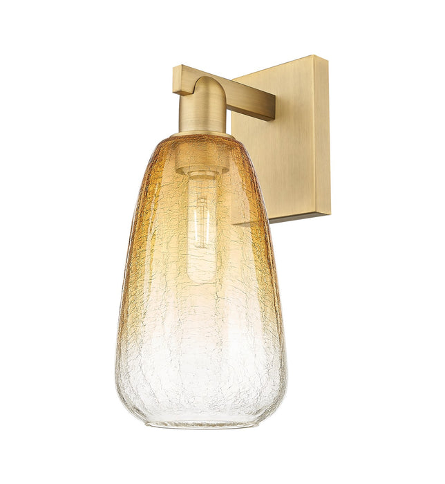 Innovations 716-1W-BB-G480-6AM One Light Wall Sconce, Brushed Brass