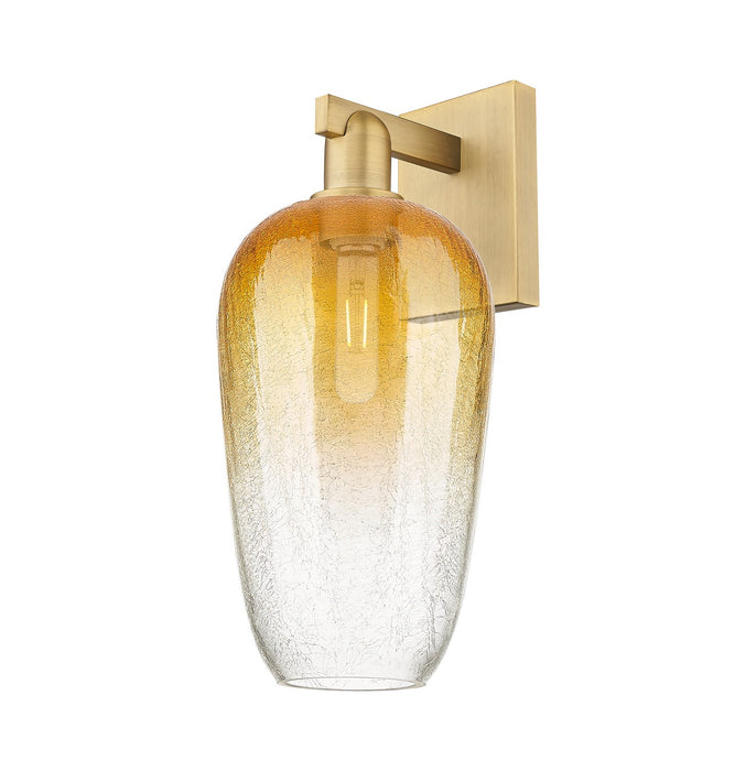 Innovations 716-1W-BB-G484-7AM One Light Wall Sconce, Brushed Brass