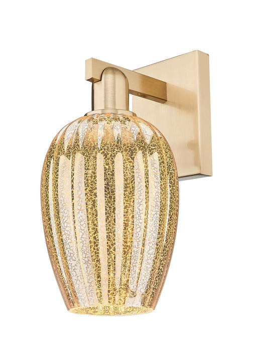 Innovations 716-1W-CB-G457-6ME One Light Wall Sconce, Champagne Bronze