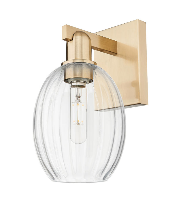 Innovations 716-1W-CB-G459-6CL One Light Wall Sconce, Champagne Bronze
