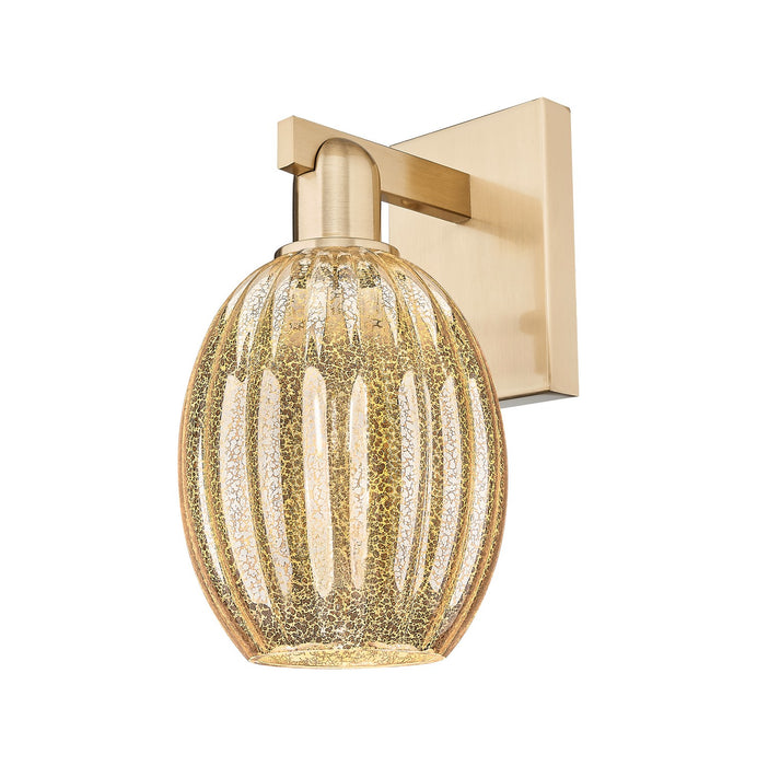 Innovations 716-1W-CB-G459-6ME One Light Wall Sconce, Champagne Bronze