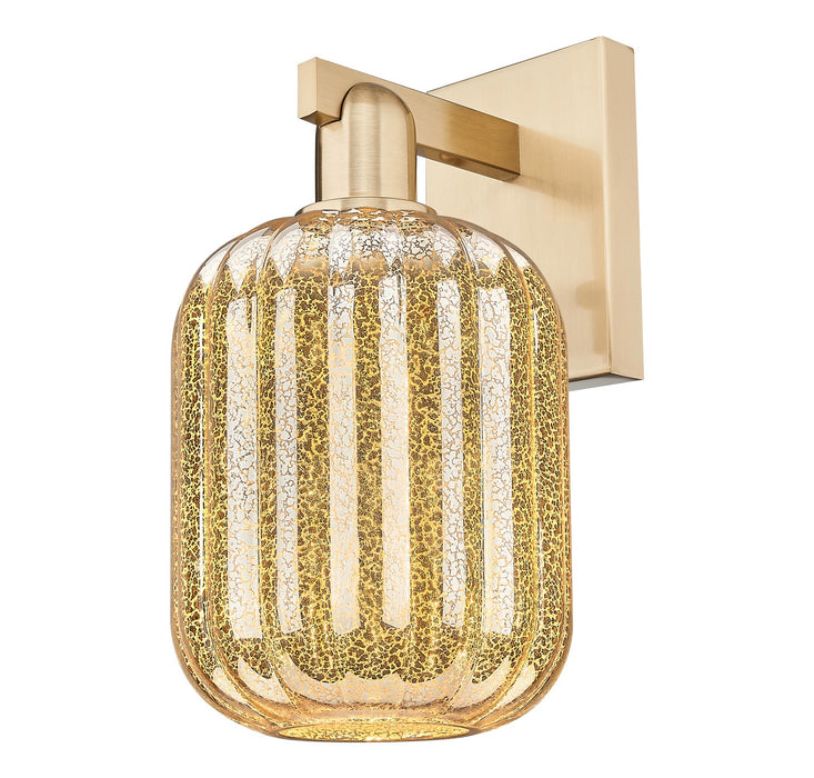 Innovations 716-1W-CB-G460-7ME One Light Wall Sconce, Champagne Bronze