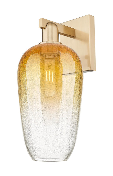 Innovations 716-1W-CB-G484-7AM One Light Wall Sconce, Champagne Bronze