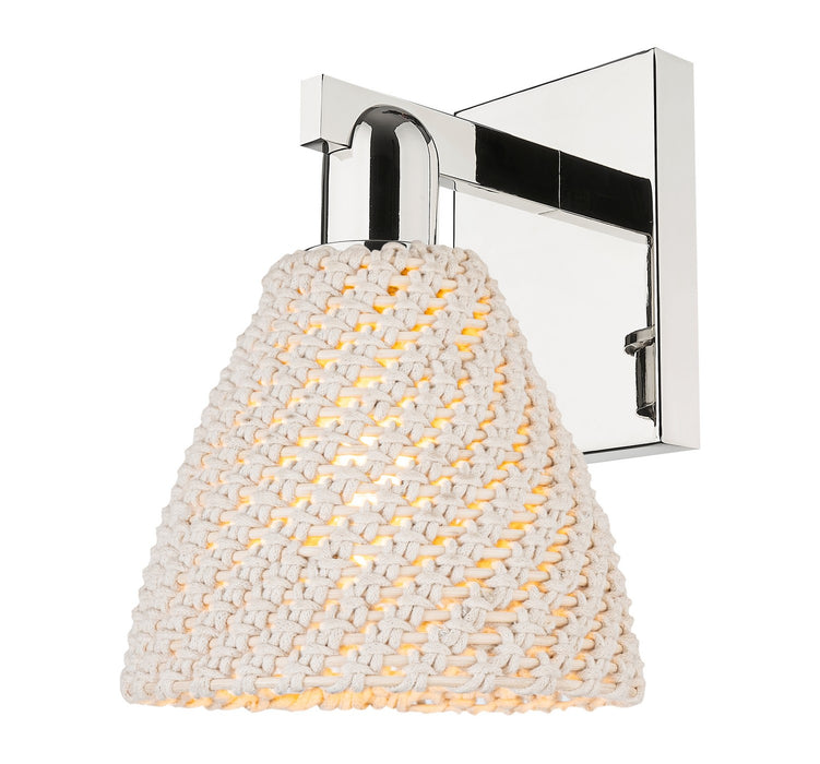 Innovations 716-1W-PN-NBD-75-NAT One Light Wall Sconce, Polished Nickel