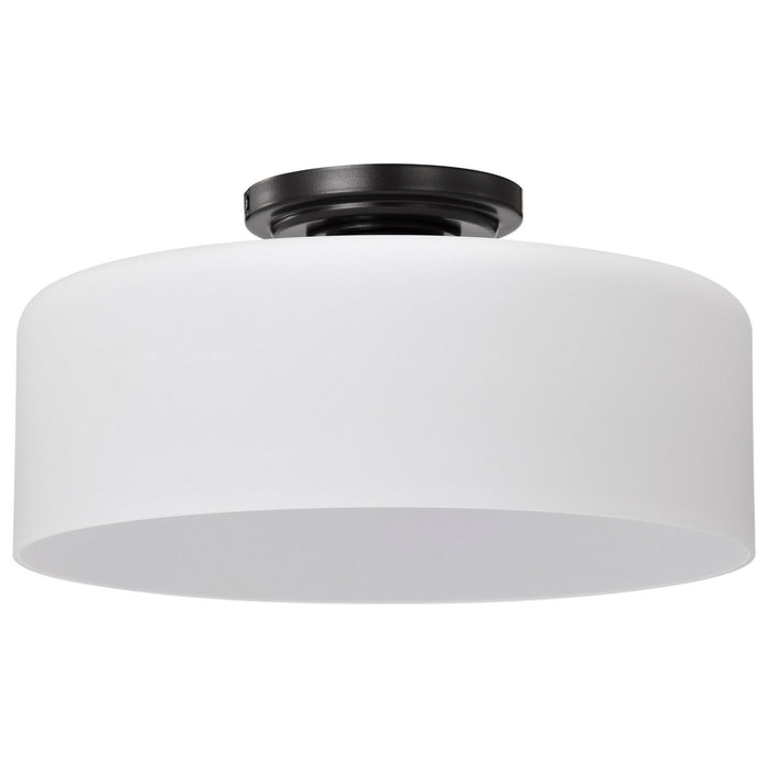 Nuvo Lighting 60-8035 Semi Flush Mount, Gun Metal