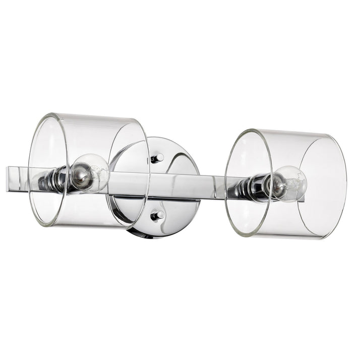 Nuvo Lighting 60-8072 Two Light Vanity, Polished Nickel