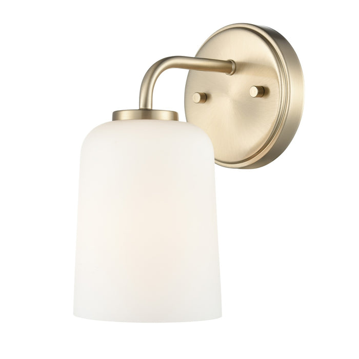 Millennium 214201-MG One Light Vanity, Modern Gold
