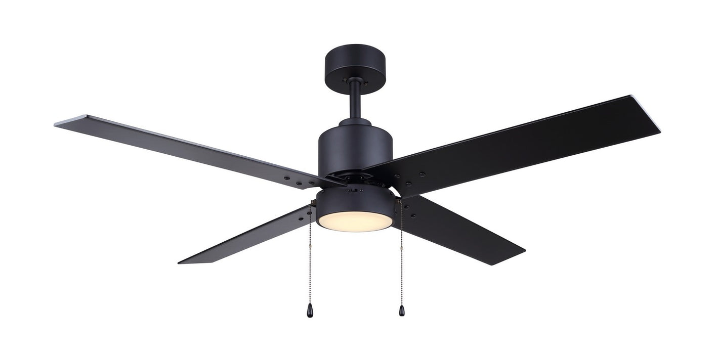 Canarm CF52TAT4BK-ES 52" Ceiling Fan, Matte Black