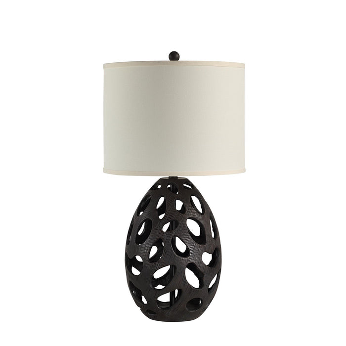 Renwil LPT1335 One Light Table Lamp, Dark Brown
