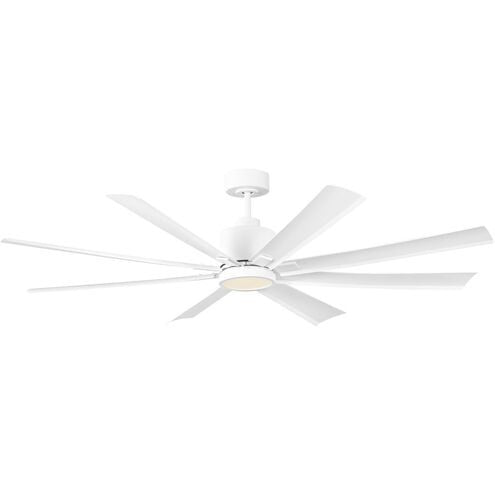 Generation Lighting 8FLSM65RZWD 65" Ceiling Fan, Matte White