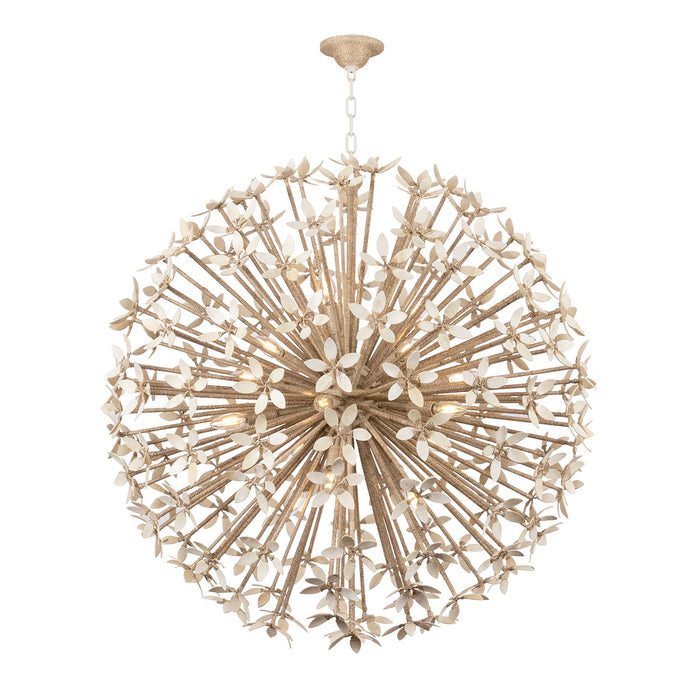 Corbett Lighting 511-40-IYC 16 Light Chandelier, Ivory Coco