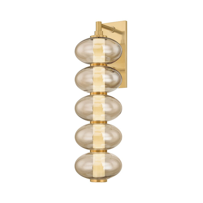 Corbett Lighting 504-01-VB LED Wall Sconce, Vintage Brass