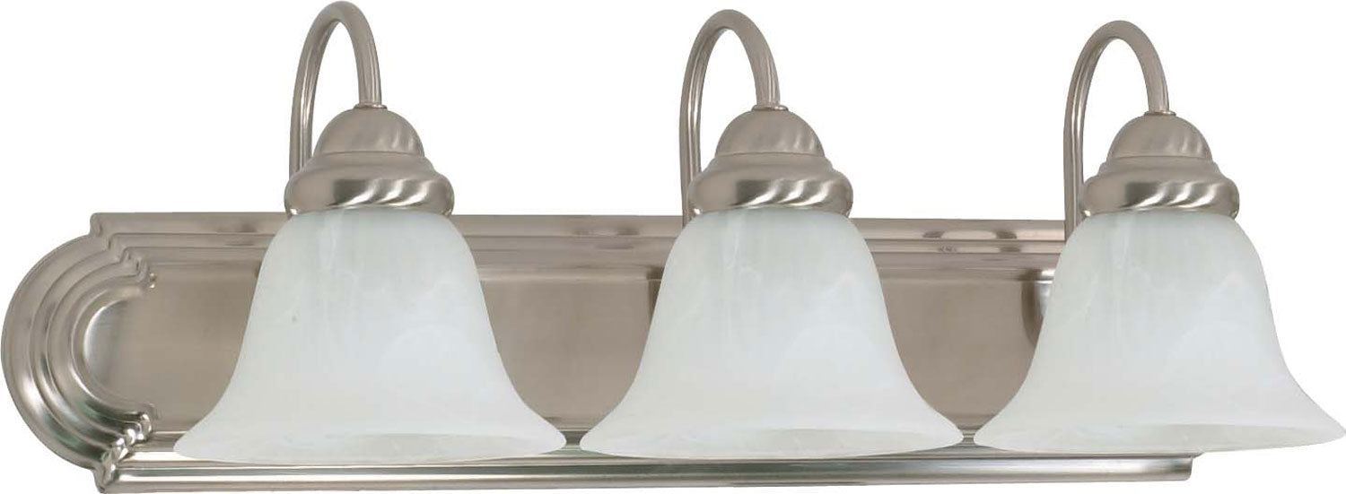 Nuvo Lighting 60-321 Three Light Vanity, Brushed Nickel