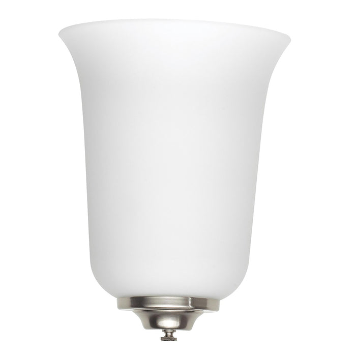 Generation Lighting 49119-962 One Light Wall / Bath Sconce, Brushed Nickel