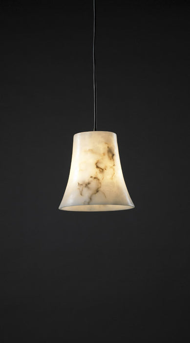 Justice Designs FAL-8816-20-DBRZ One Light Pendant, Dark Bronze