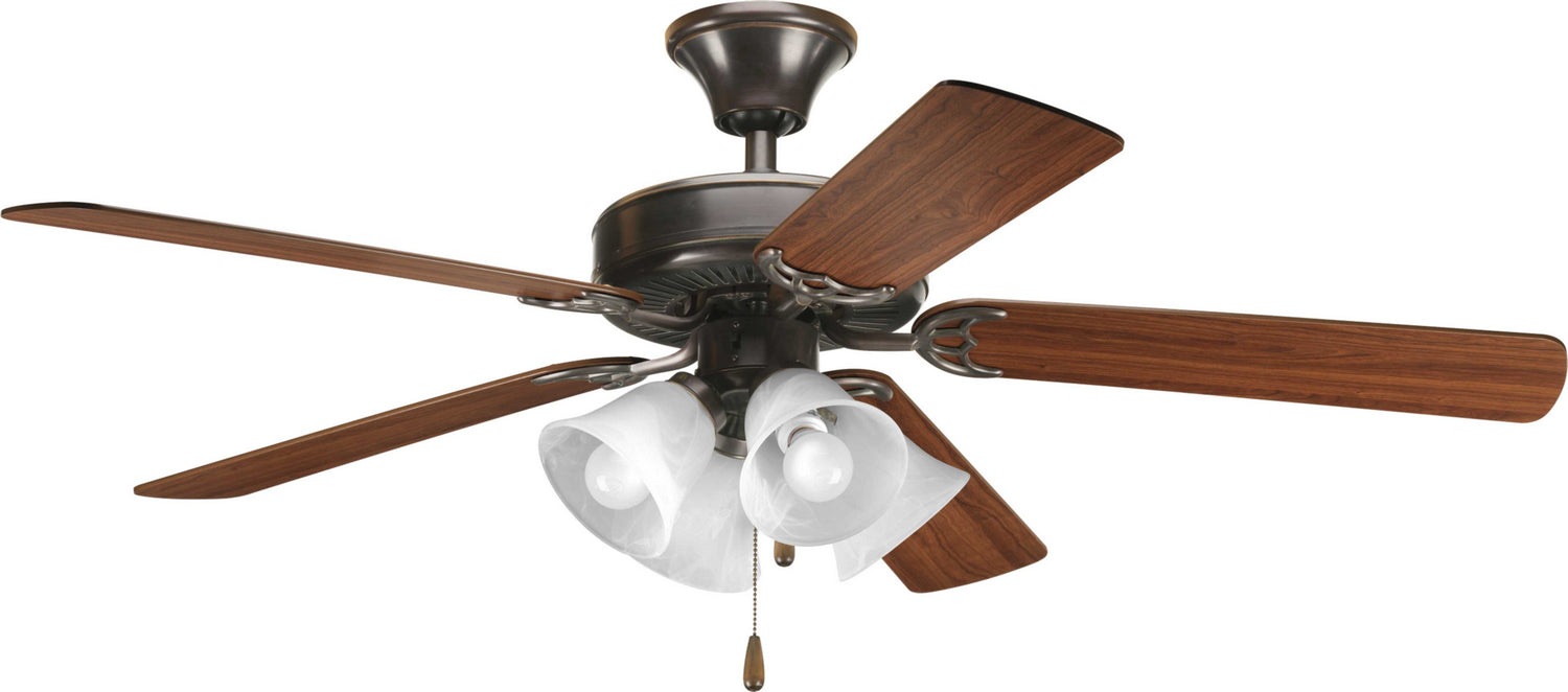 Progress Lighting P2501-20 52" Ceiling Fan, Antique Bronze