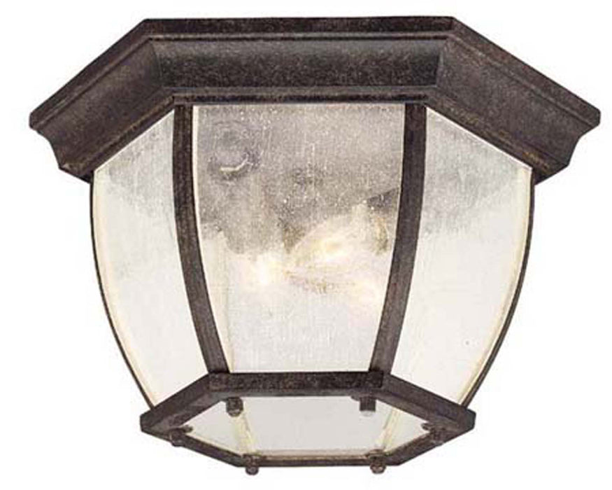 Acclaim Lighting 5602BC/SD Three Light Flushmount, Black Coral