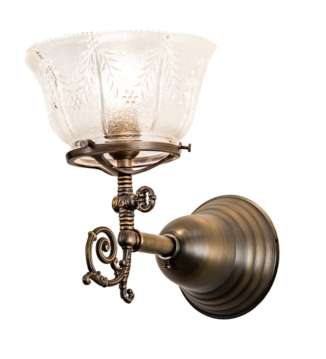 Meyda Tiffany 36617 One Light Wall Sconce, Antique,Brass Tint