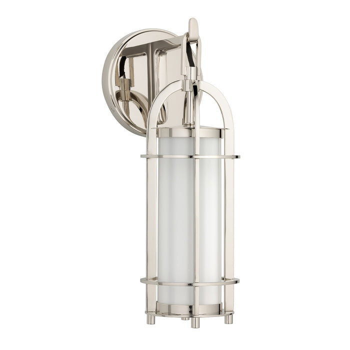 Hudson Valley 8501-PN One Light Bath Bracket, Polished Nickel