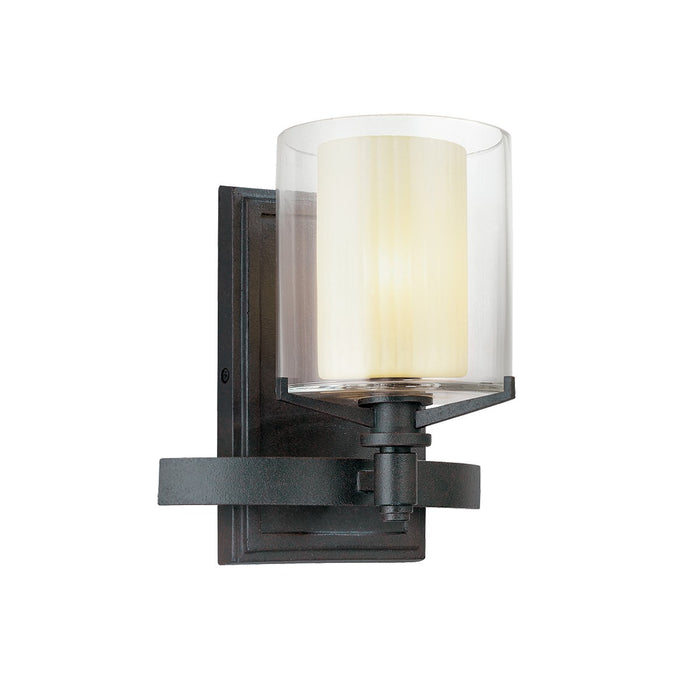 Troy Lighting B1711-TRN One Light Bath and Vanity, Textured Iron