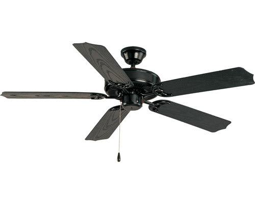 Maxim 89915BK 52"Outdoor Ceiling Fan, Black
