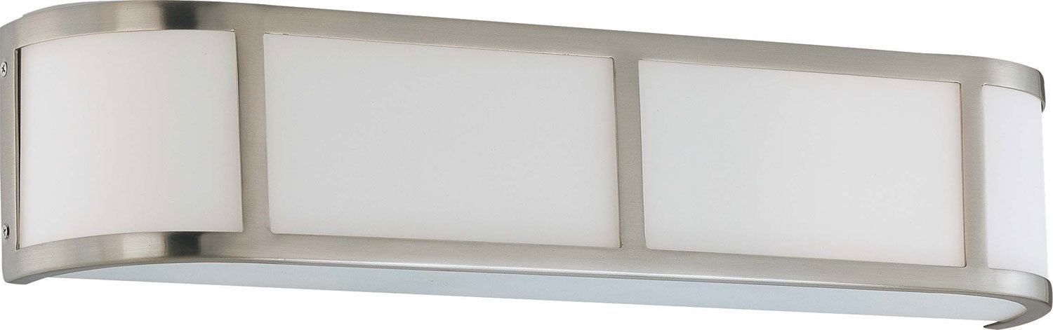 Nuvo Lighting 60-2873 Three Light Wall Sconce, Brushed Nickel