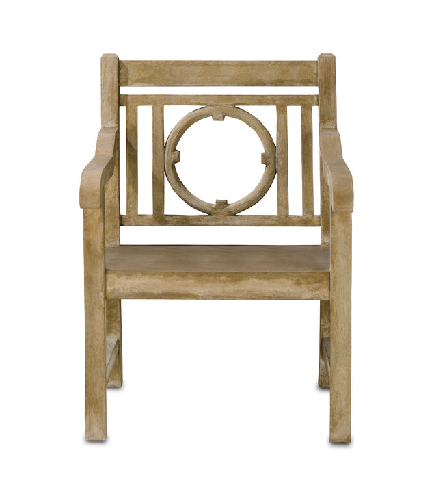 Currey and Company 2723 Chair, Portland/Faux Bois
