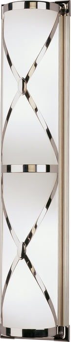 Robert Abbey S1987 Four Light Wall Sconce, Polished Nickel
