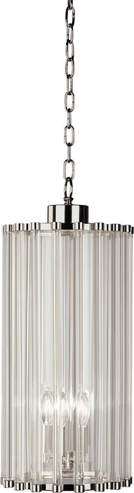 Robert Abbey S3337 Five Light Pendant, Polished Nickel