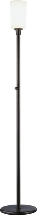 Robert Abbey Z2068 One Light Torchiere, Deep Patina Bronze
