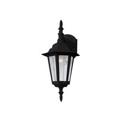 Maxim 3002CLBK One Light Outdoor Wall Lantern, Black