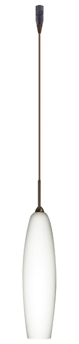 Besa RXP-439507-BR One Light Pendant, Bronze