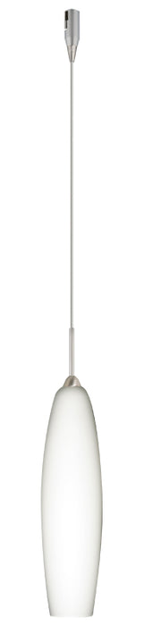Besa RXP-439507-SN One Light Pendant, Satin Nickel