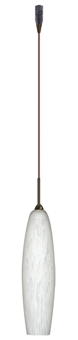 Besa RXP-439519-BR One Light Pendant, Bronze