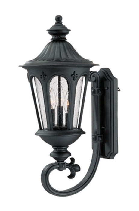 Acclaim Lighting 61561BK Three Light Outdoor Wall Mount, Matte Black