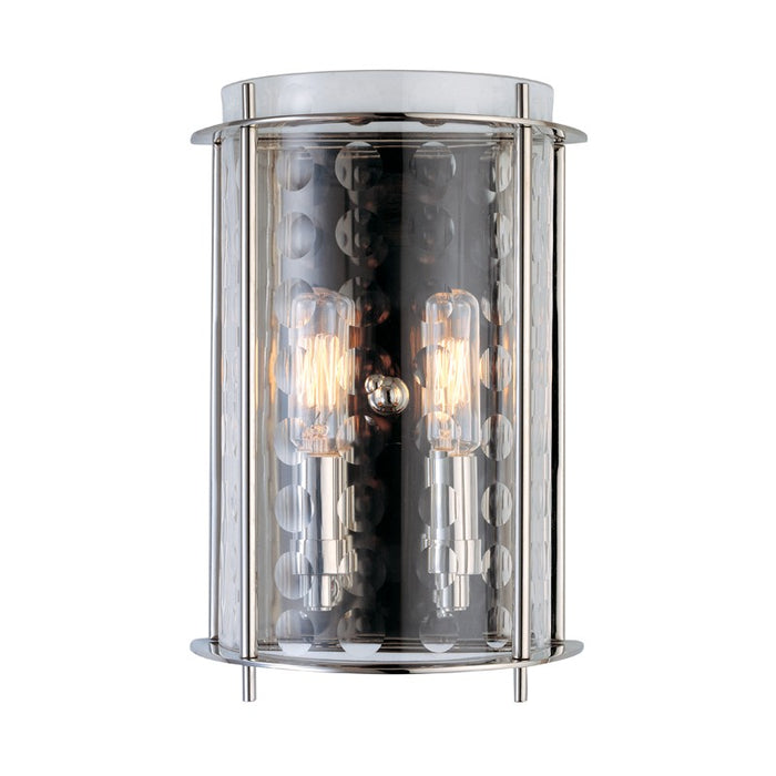 Hudson Valley 7602-PN Two Light Wall Sconce, Polished Nickel