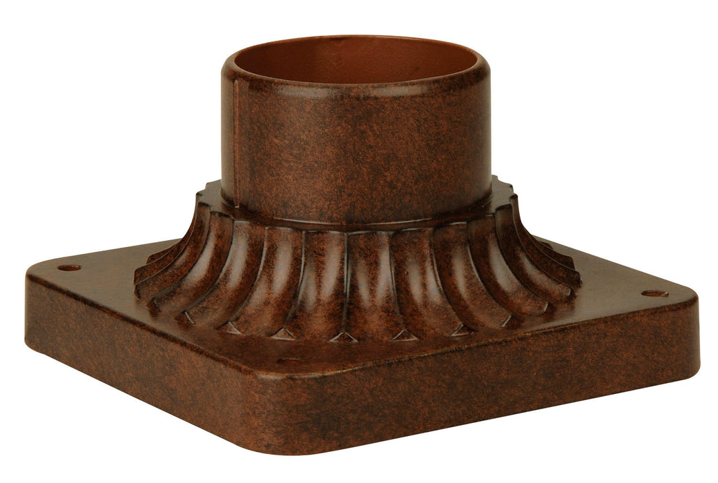 Craftmade Z200-AG 3.5" Post Head Adapter, Aged Bronze Textured