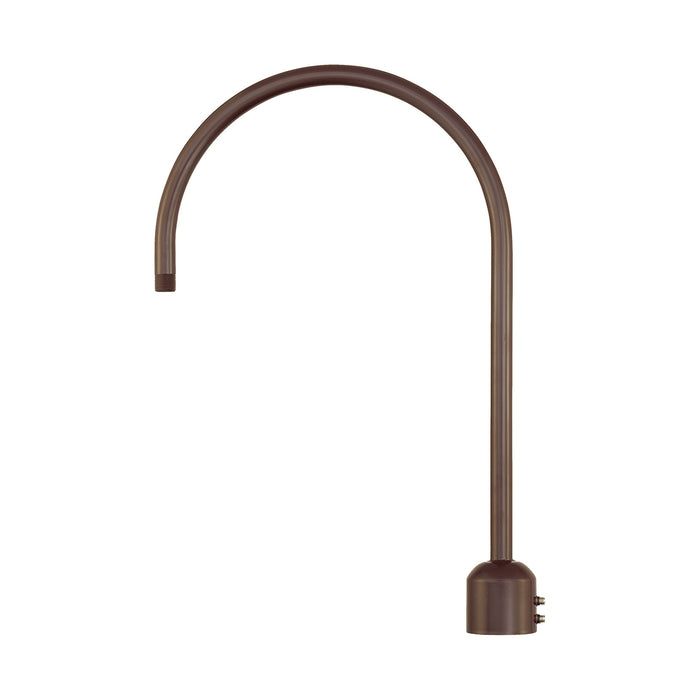 Millennium RPAS-ABR One Light Post Adapter, Architectural Bronze