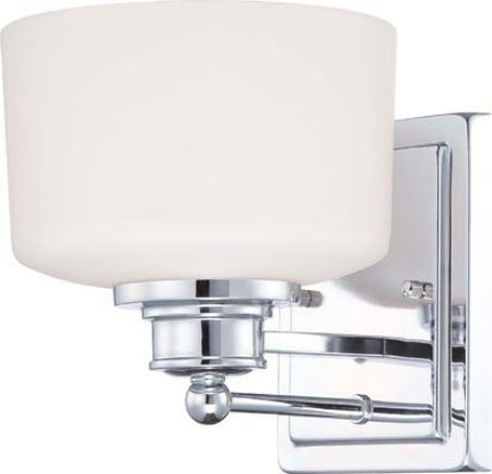 Nuvo Lighting 60-4581 One Light Vanity, Polished Chrome